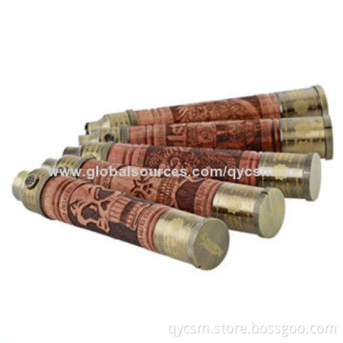 Wholesale 2014 New Product K Fire Wood E Cig Mod with High-quality in Stock, Variable Voltage